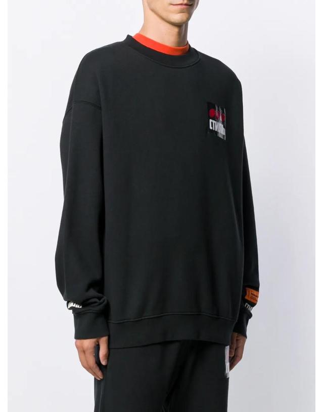 헤론 프레스톤 [해외직구] 26 FW 헤론프레스톤 로고 프린트 스웨트셔츠 HMBA003F198080040488 TP454801616 착용컷