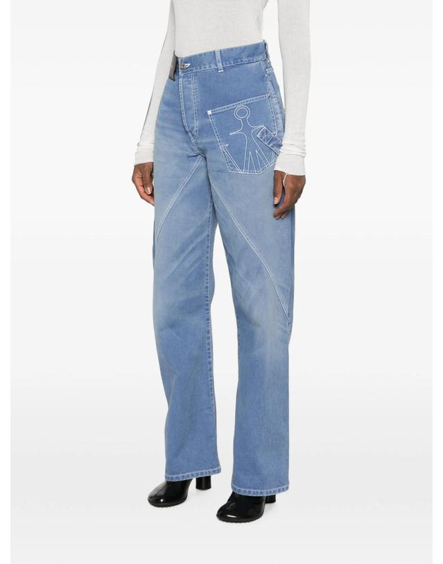 제이더블유앤더슨 [해외직구] JW앤더슨 Twisted Workwear jeans 12219439710472 TP725554943 착용컷