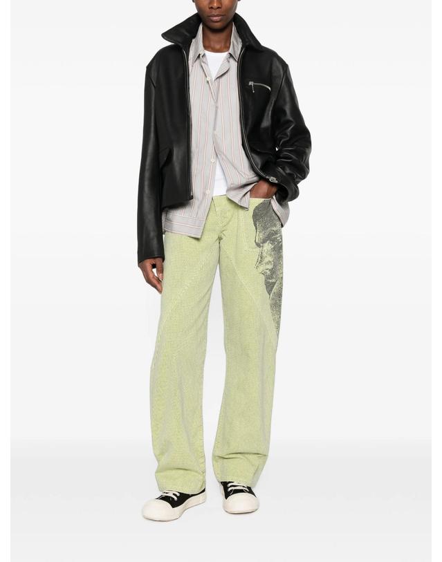 제이더블유앤더슨 [해외직구] JW앤더슨 Twisted Workwear jeans 12219439743240 TP725554912 착용컷