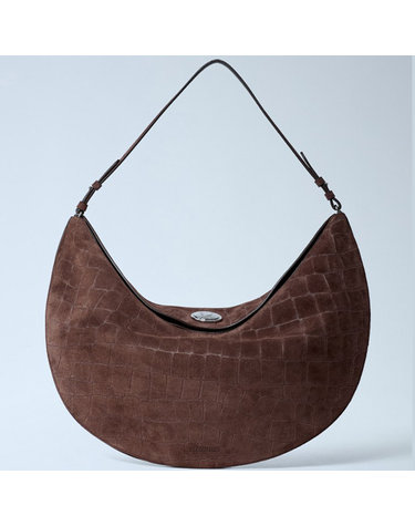 [해외직구] 26 FW 자크뮈스 Le Calisso Round 르 칼리소 라운드 스웨이드 숄더백 25HBAW00437AC07A09 880