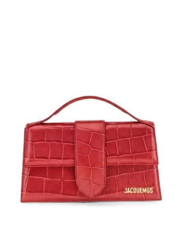 [해외직구] 26 FW 쟈크뮈스 르 그랑 밤비노 크로커다일 이펙트 토트 백 BAW00007AC07A23 TP457681593