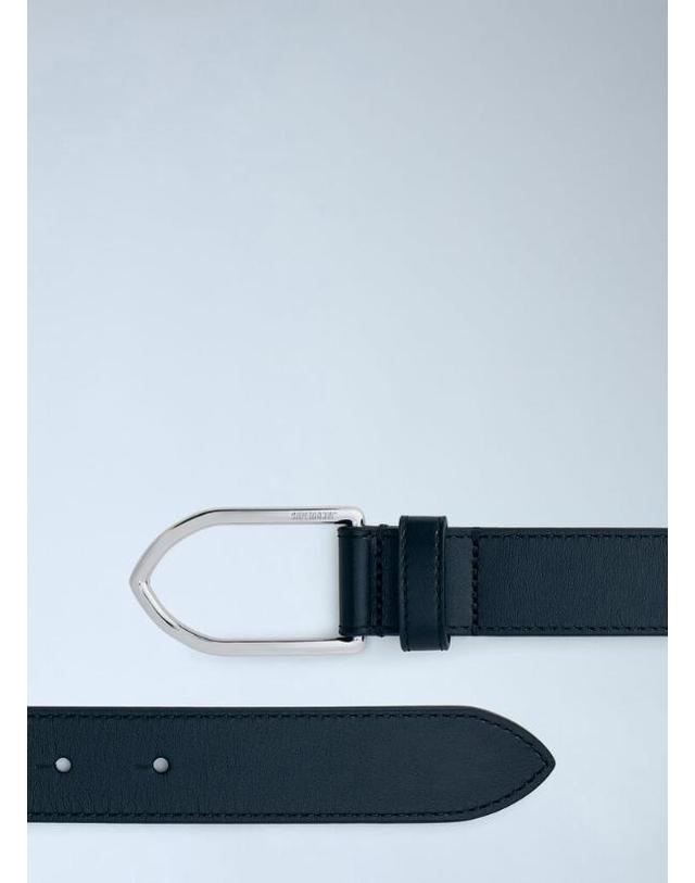 자크뮈스 [해외직구] 26 FW 쟈크뮈스 남성 La Ceinture Bambino 레더 벨트 jac0166016blk 착용컷