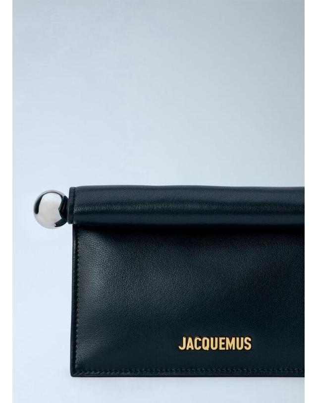 자크뮈스 [해외직구] 26 FW 쟈크뮈스 여성 작은 포셰트 롱드 카레 jac0266062blk 착용컷