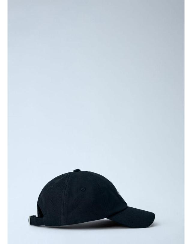 자크뮈스 [해외직구] 26 FW 쟈크뮈스 남성 Logo Motif Baseball Cap jac0362023blk 착용컷
