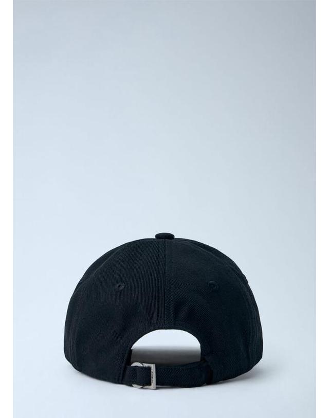 자크뮈스 [해외직구] 26 FW 쟈크뮈스 남성 Logo Motif Baseball Cap jac0362023blk 착용컷