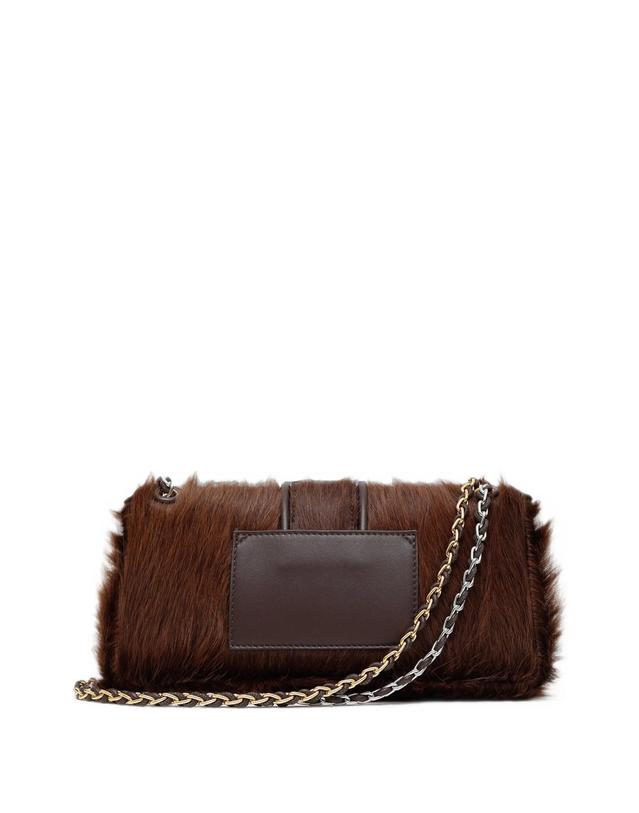 자크뮈스 [해외직구] 쟈크뮈스 Le Bambino faux fur shoulder bag 12296547533064 TP725714656 착용컷