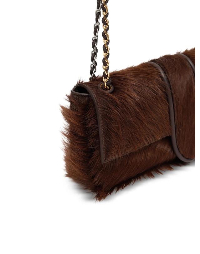 자크뮈스 [해외직구] 쟈크뮈스 Le Bambino faux fur shoulder bag 12296547533064 TP725714656 착용컷