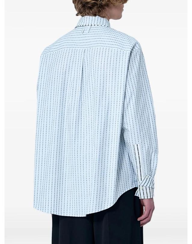 자크뮈스 [해외직구] 26 FW 쟈크뮈스 패턴 코튼 포플린 셔츠 SHM00572AW00779 TP456281936 착용컷