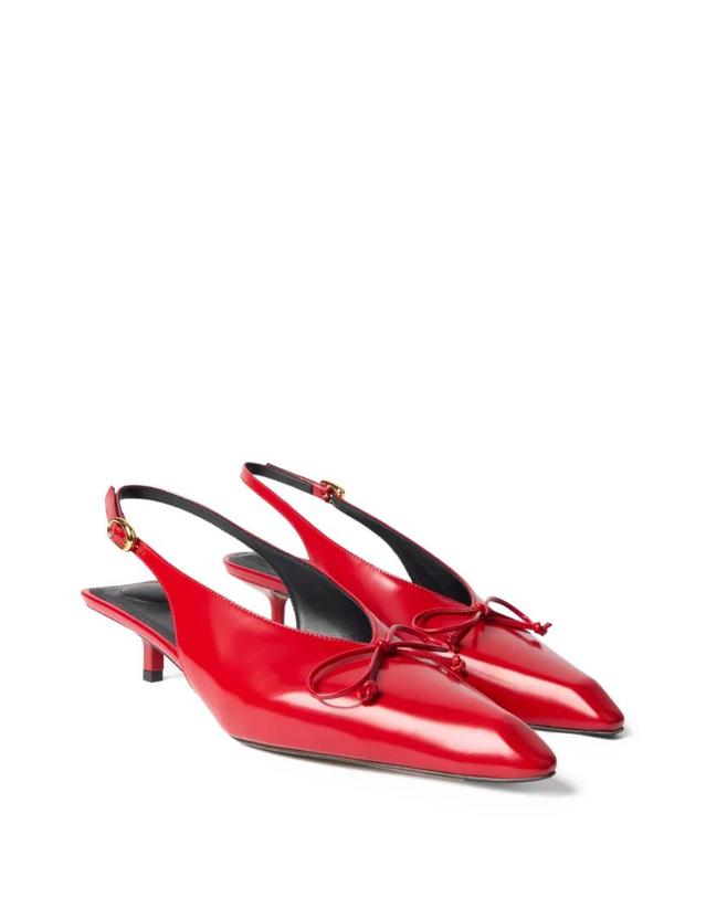 자크뮈스 [해외직구] 26 FW 쟈크뮈스 큐비스토 슬링백 펌프스 FOW00138BC18A03 TP457754910 착용컷