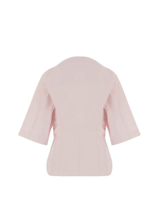 자크뮈스 [해외직구] 26 FW 쟈크뮈스 와이드 소매 셔츠 SHW00560AW00648 TP454659061 착용컷