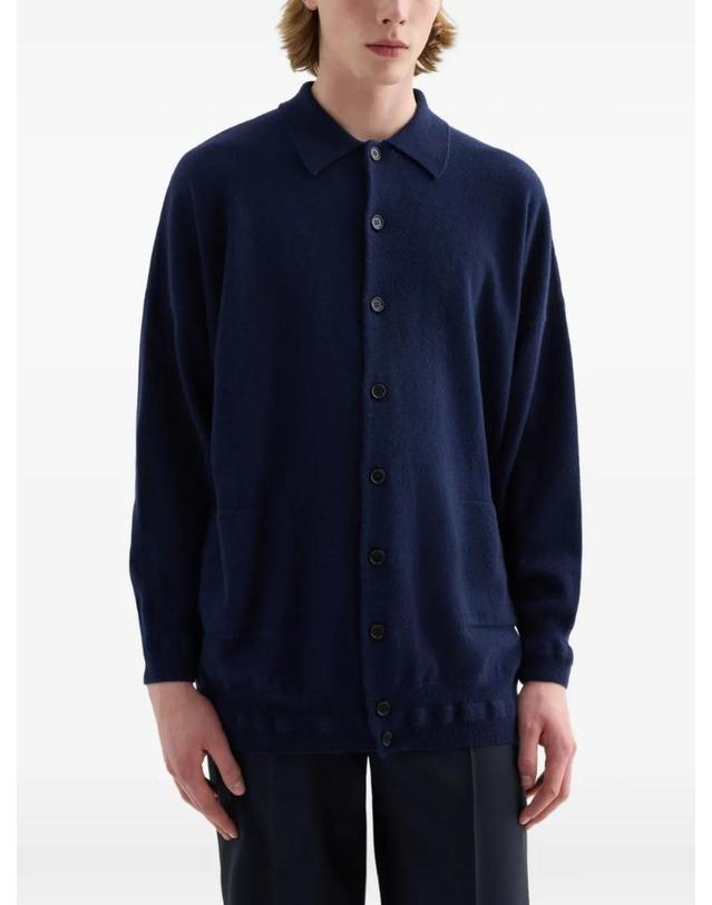 질샌더 [해외직구] 26 FW 질샌더 cashmere polo cardigan J21HP0018J13290 TP459618533 착용컷