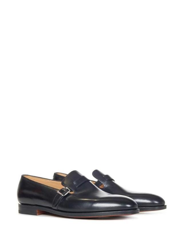 존 롭 [해외직구] John Lobb 버클 디테일 슬립온 로퍼 G03201L 1RBLACK TP979687890 착용컷