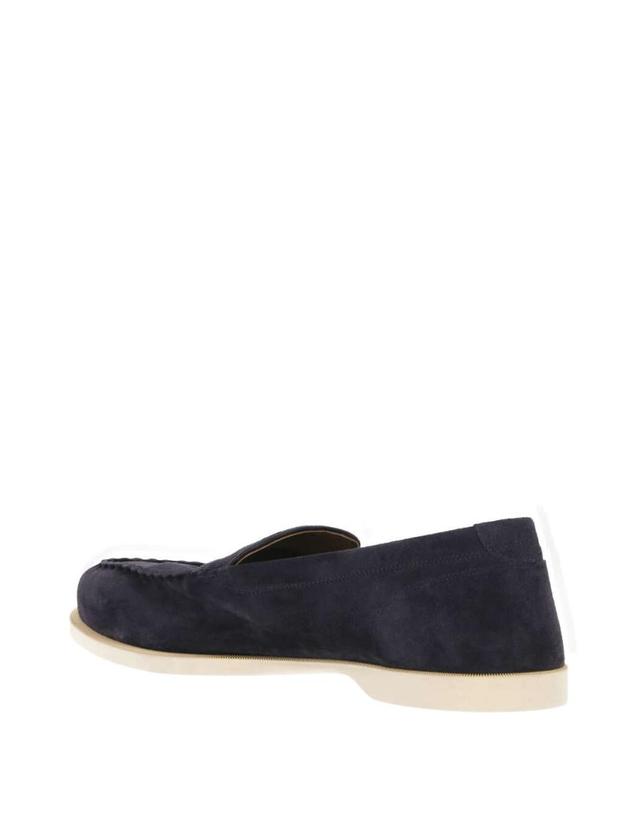 존 롭 [해외직구] 존롭 네이비 블루 suede Pace 로퍼 B0222FL5A TP572881702 착용컷