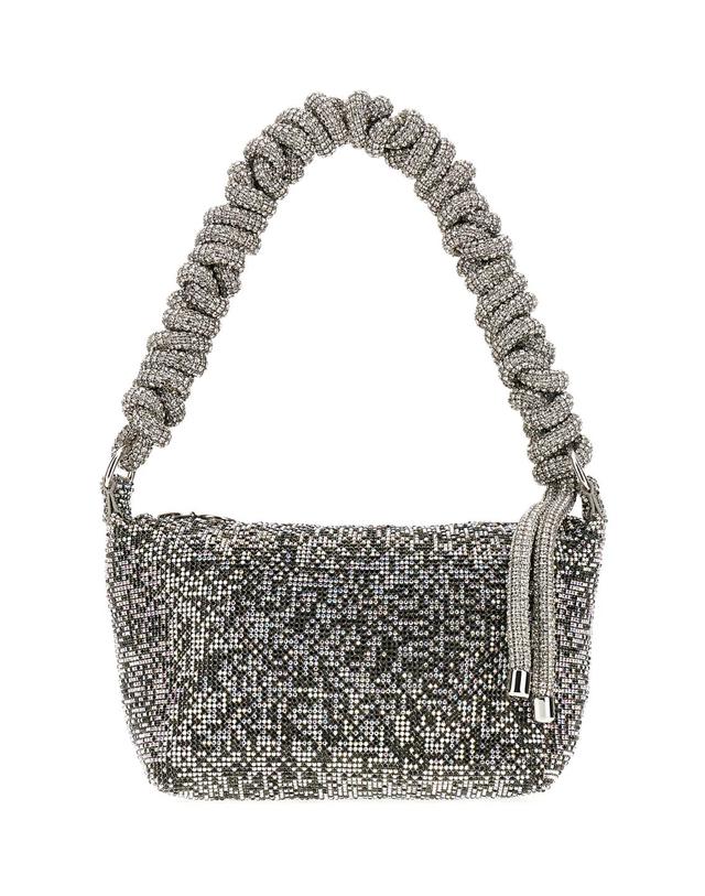 카라 [해외직구] 23FW 카라 크리스탈 메쉬 phone cord 숄더 백 HB350F2116BLACKPIXEL TP572874177 착용컷