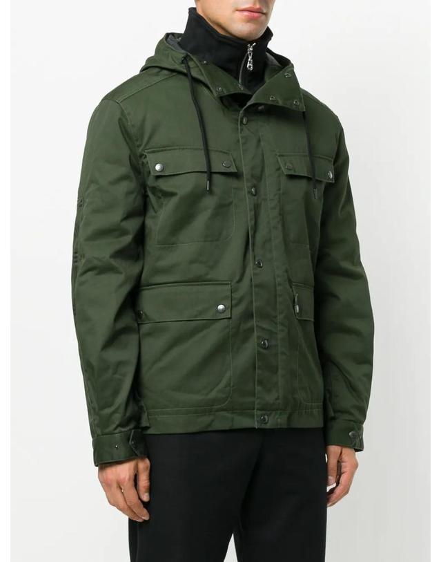겐조 [해외직구] 26 FW 겐조 파리 로고 프린트 파카 F765OU2191NF TP457449502 착용컷