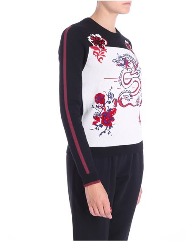 겐조 [해외직구] 18FW KENZO 여성 니트 스웨터 2TO53985299 TP573462881 착용컷