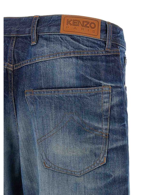 겐조 [해외직구] 26SS KENZO Japanese 데님 진 FF65DP4216I7DY TP572941589 착용컷