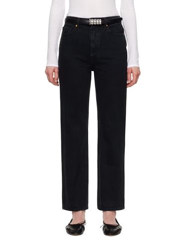 [해외직구] 26 FW 카이트 블랙 아비게일 데님 진 251914F069014