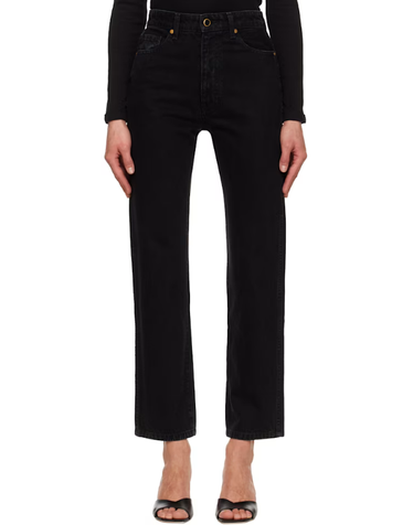 [해외직구] 26 FW 카이트 블랙 아비게일 데님 진 261914F069018
