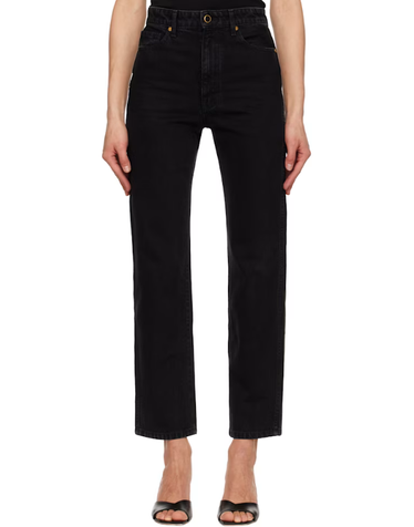 [해외직구] 26 FW 카이트 블랙 아비게일 데님 진 252914F069030