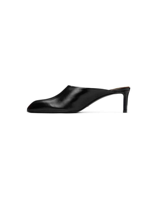 케이트 [해외직구] 26 FW 카이트 블랙 콜트 뮬 힐 262914F122002 착용컷