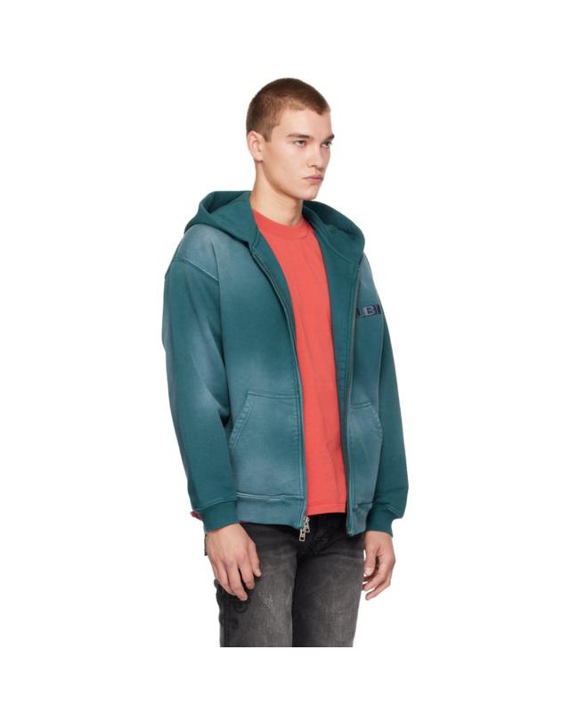 수비 [해외직구] 26 FW 수비 그린 러그 집업 후드티 262088M202001 착용컷