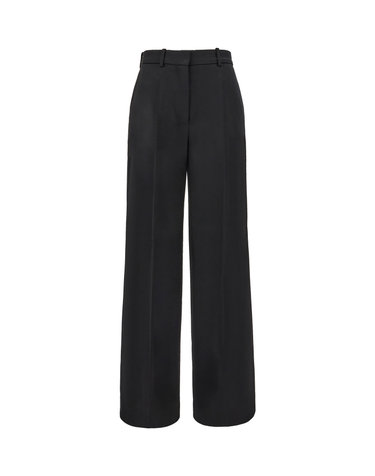 [해외직구] 25FW 랑방 블랙 triacetate 블렌드 pant RWTR00105822H2310 TP577402889
