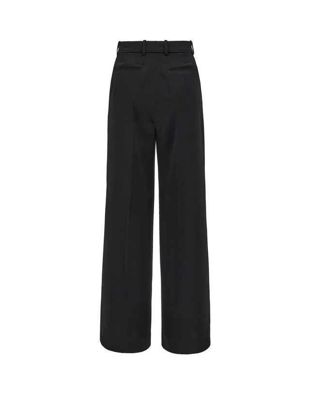 랑방 [해외직구] 25FW 랑방 블랙 triacetate 블렌드 pant RWTR00105822H2310 TP577402889 착용컷