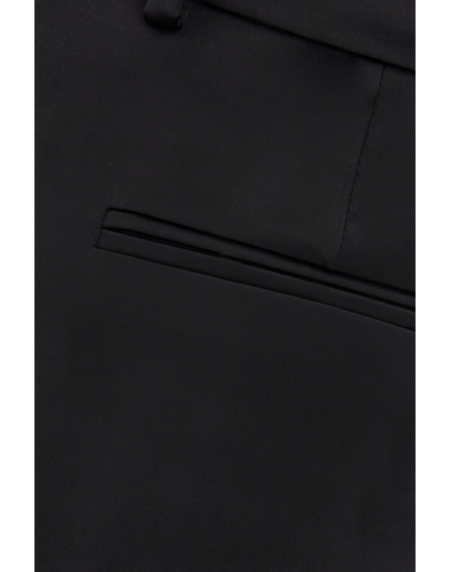랑방 [해외직구] 25FW 랑방 블랙 triacetate 블렌드 pant RWTR00105822H2310 TP577402889 착용컷