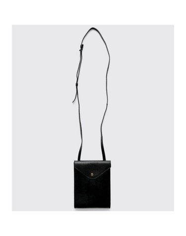 [해외직구] 26 SS Envelope 엔벨롭 스냅 버튼 미니 파우치백 블랙 SL0019 LL0072 999