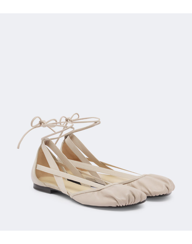 [해외직구] 26 FW  Pedille 레더 발레리나 플랫 TP581682762