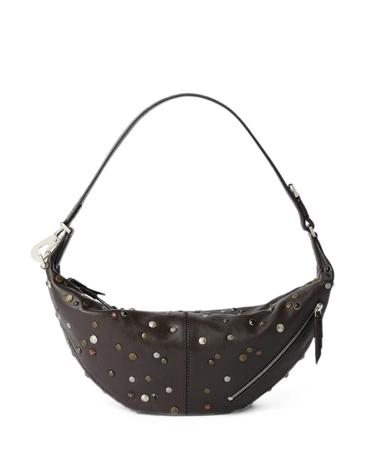 [해외직구]  mini Quiver Clip bag in satellite studded grained buffalo leather 12269059670280 TP725677649