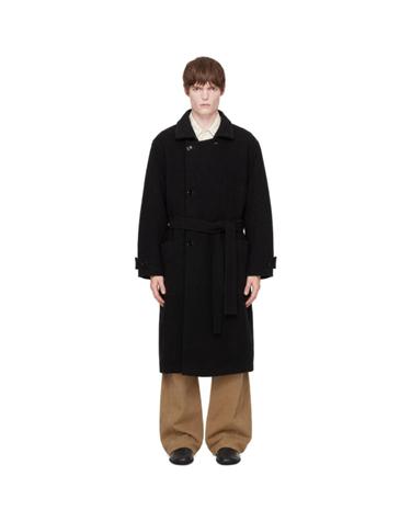 [해외직구] 26 FW  블랙 랩 더블 울 코트 262646M176009