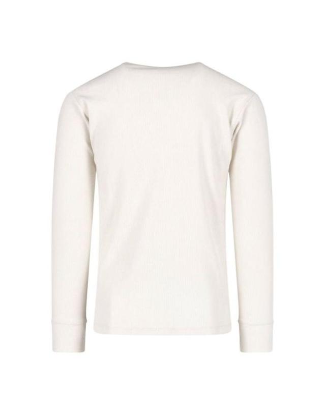 르메르 [해외직구] 골지 헨리넥 긴팔 티셔츠 TS0041LJ1030 WH300 TP980013454 착용컷