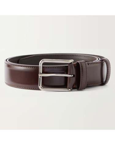 [해외직구] 26 FW 로로피아나 32mm Monterey 몽트레이 버클 패스닝 레더 벨트