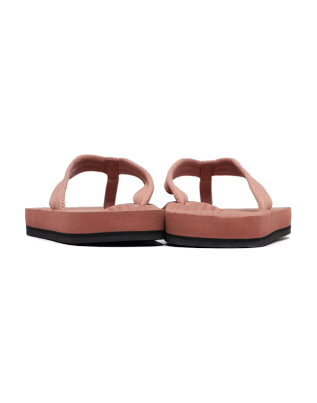 메종키츠네 [해외직구] 26 FW 메종 키츠네 베이지 Indosole 이지 리빙 플립플랍 261389F124001 착용컷