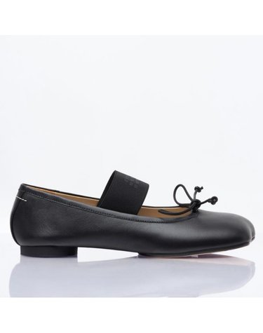 [해외직구] 26 FW MM6 마르지엘라 Anatomic 아토믹 발레리나 슈즈 블랙 S59WZ0099 P3628 T8013