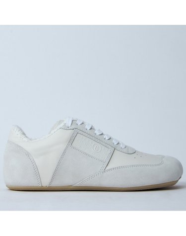 [해외직구] 26 FW MM6 메종 마르지엘라 아토믹 Anatomic 레더 스니커즈 화이트 S66WS0106 P6435 T1003