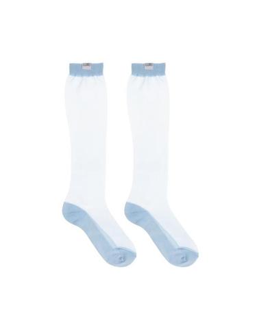 [해외직구] 26 FW MM6 메종 마르지엘라 로고 패치 리브드 커프스 양말 512 S62TL0048M13272
