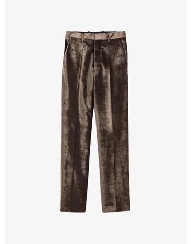 [해외직구] 26 FW 메종마르지엘라 크러시드 벨벳 테일러드 팬츠 S67KA0101S53941 TP459380621