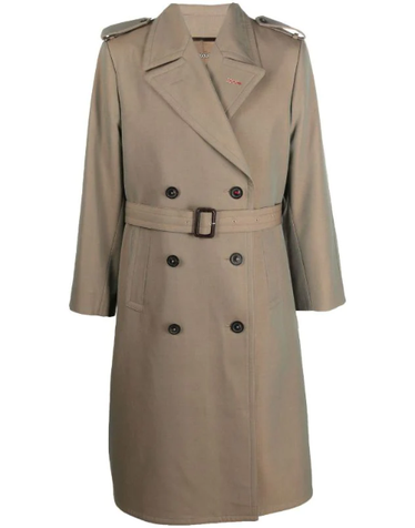 [해외직구] 26 FW 메종마르지엘라 더블 브레스티드 울 트렌치코트 SI1AH0002S54159 TP460332447