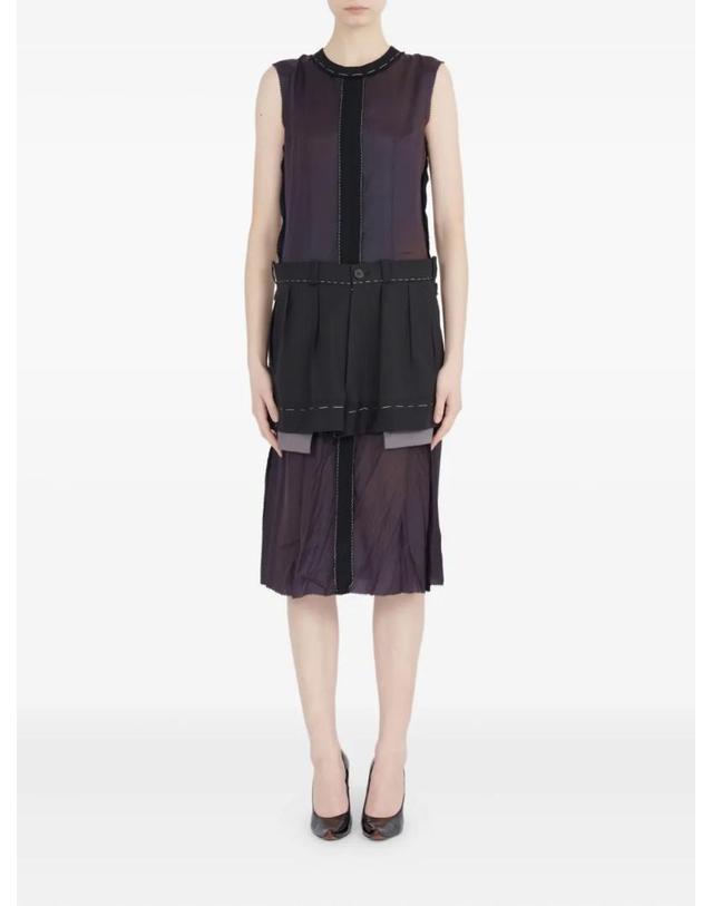 메종 마르지엘라 [해외직구] 26 FW 메종마르지엘라 데코르티케 미디 드레스 S51DD0041MTN103 TP455740392 착용컷