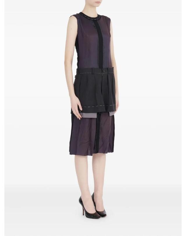 메종 마르지엘라 [해외직구] 26 FW 메종마르지엘라 데코르티케 미디 드레스 S51DD0041MTN103 TP455740392 착용컷