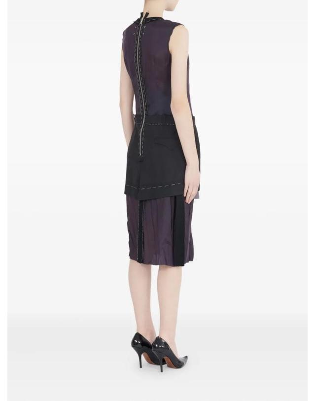 메종 마르지엘라 [해외직구] 26 FW 메종마르지엘라 데코르티케 미디 드레스 S51DD0041MTN103 TP455740392 착용컷
