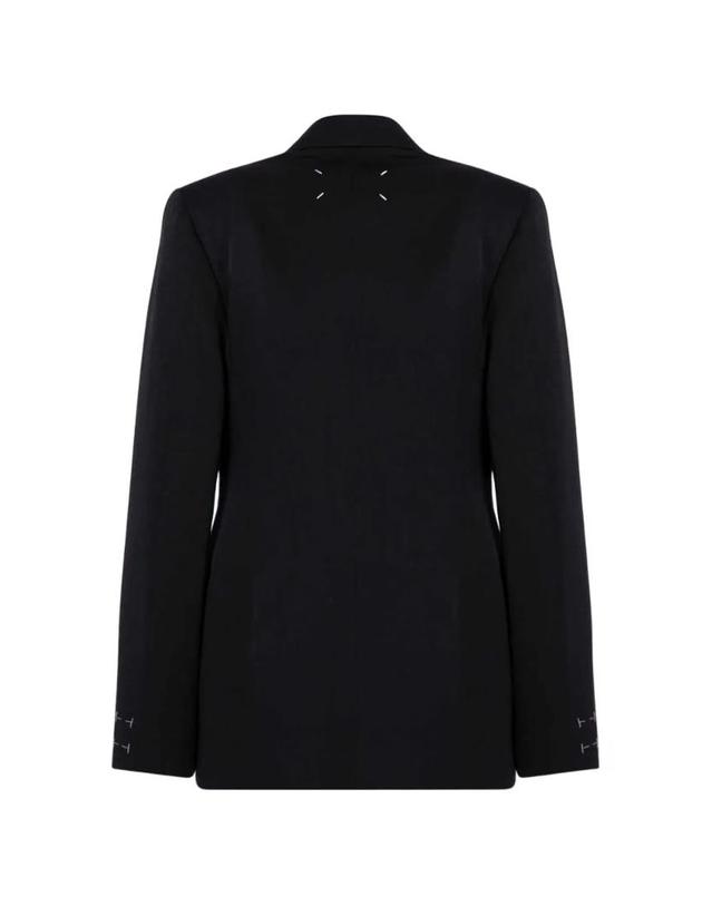 메종 마르지엘라 [해외직구] 26 FW 메종마르지엘라 더블 브레스티드 블레이저 S50BN0527M35032 TP459093454 착용컷