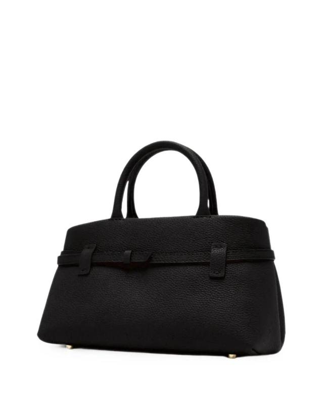 마누 아틀리에 마누아틀리에 [해외직구] 26 FW 마누아틀리에 르 깜봉 25 레더 토트 백 2024375BLACK TP457724170 착용컷