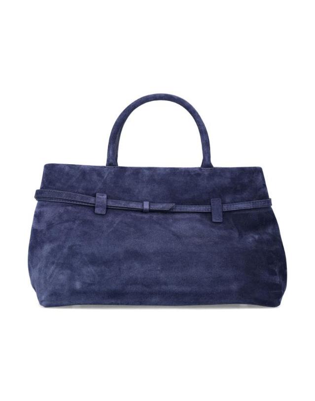 마누 아틀리에 마누아틀리에 [해외직구] 26FW 마누아틀리에 마누아틀리에 Le Cambon 35 네이비 블루 suede 레더 백 26A2025245DARKNAVY TP582142938 착용컷