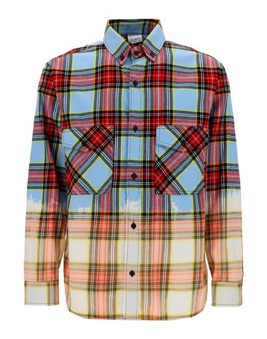 [해외직구] 21SS 마르셀로불론 COUNTY OF MILAN 셔츠 WITH 체크 프린트 CMGA073S21FAB0012540 TP572885619