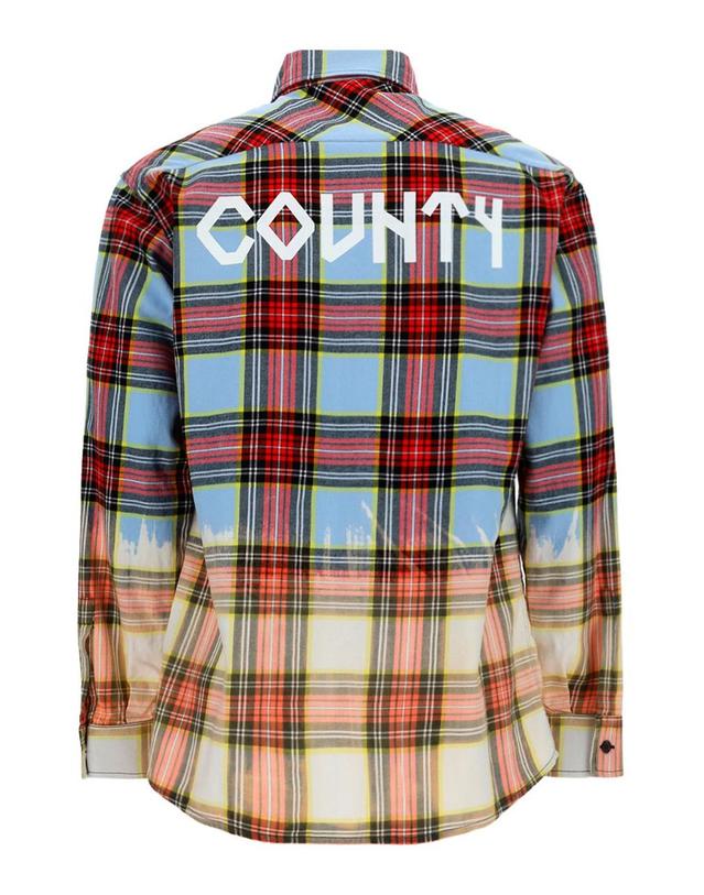 마르셀로 불론 마르셀로불론 [해외직구] 21SS 마르셀로불론 COUNTY OF MILAN 셔츠 WITH 체크 프린트 CMGA073S21FAB0012540 TP572885619 착용컷