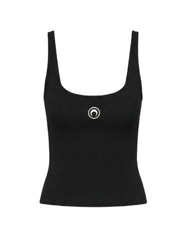 [해외직구] 26 FW 마린세르 크레센트 문 크롭 탱크 탑 WTO507ACJER0011 TP456290636